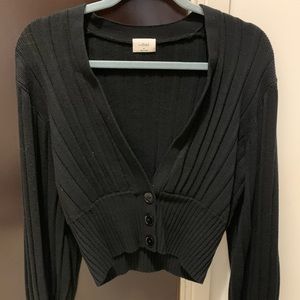 Wilfred plunge front cardigan